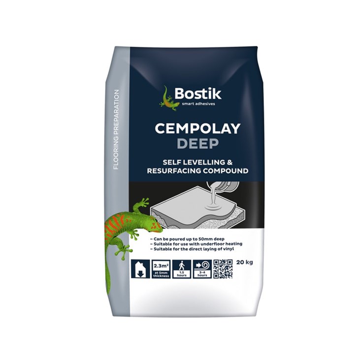 Bostik Cempolay Deep Floor Leveller 50mm  20Kg